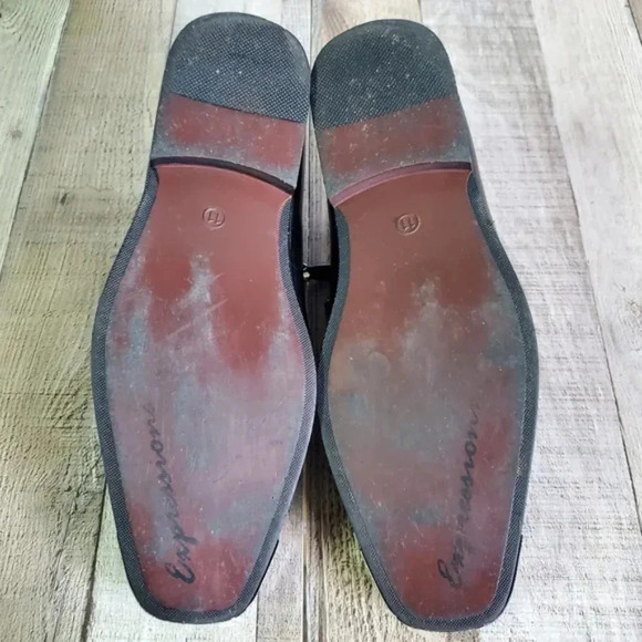 EXPRESSIONS | Style 4295 Dress Shoes in Black sz 11 - Picture 8 of 12